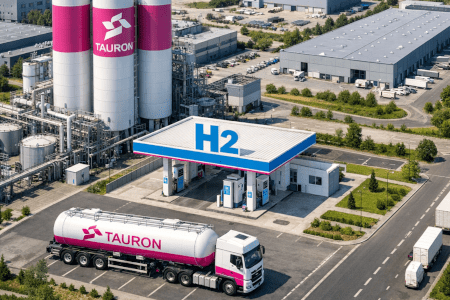 Zdjęcie wygenerowane przez ai. Nowa technologia dla Elektromobilności.